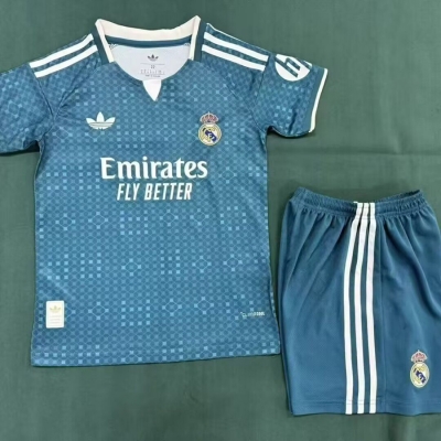 2627 RM away kids soccer jersey